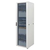 LogiLink D32S68G 19inch-patchkast (b x d) 600 mm x 800 mm 32 HE Grijs-wit (RAL 7035) - thumbnail