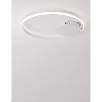 Lyora Ronde plafondlampFuline wit Ø 50cm - 9348072 - thumbnail