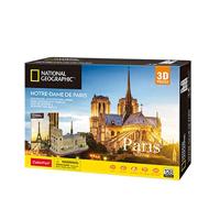 National Geographic 3D-puzzel van de Notre-Dame-kathedraal - thumbnail