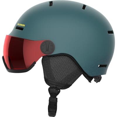 Salomon Orka Visor Helm Kinderen North Atlantic KS (49-53)