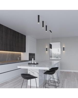 Plafondlamp LAGOS 30 zwart