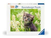 Ravensburger legpuzzel katje in de wei, 500st. - thumbnail