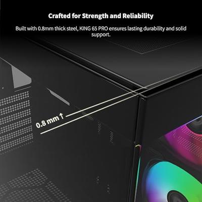 Montech KING 65 PRO Zwart