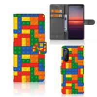 Sony Xperia 5II | Telefoon Hoesje | Blokken - thumbnail
