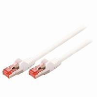 CAT6 S/FTP-Netwerkkabel | RJ45 Male - RJ45 Male | 2,0 m | Wit - thumbnail
