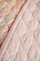 Pip Studio Pip Studio Jabali Flower Quilt - Koraalrood 150x200 cm - thumbnail