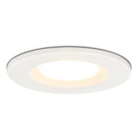 Venezia LED inbouwspot - 6 Watt 650 lumen - 2700K warm wit - Dimbaar - Rond - IP65 waterdicht - Wit - Voor binnen buiten en badkamer - thumbnail
