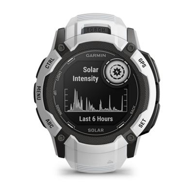 Garmin Instinct 2X Solar 2,79 cm (1.1") MIP 50 mm Digitaal 176 x 176 Pixels Touchscreen Wit GPS