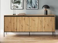 Dressoir TRAINING 4 deuren artisan eik - thumbnail