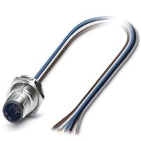Phoenix Contact 1543663 Sensor/actuator inbouwconnector M12 Aantal polen (sensoren): 5 Stekker, inbouw 0.50 m 1 stuk(s) - thumbnail