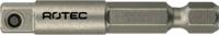 Rotec Adapter | E6.3 50mm 1/4"-4-Kt. | Met Stift - 820.0030 - thumbnail