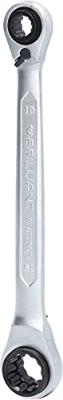 Brilliant Tools BT013901 Dubbele ringsleutelratelset Sleutelbreedte (metrisch) 10 - 19 mm