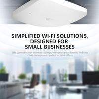 EnGenius Wireless Access Point Cloud Managed AP Wi-Fi 6 Lite Indoor PoE Access Point | 2x2 | 3 Gbps Speed | 2.4 & 5 GHz Dual Band | WPA3 Security | PoE+ Powered - ECW210L - thumbnail