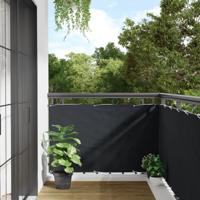 VidaXL Balkonscherm 90x300 cm oxford stof antraciet - thumbnail