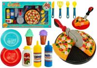 Viking Choice  Speelgoed voor kinderkeuken-  pizza set - 20-delig - Little Chef Pizza - thumbnail