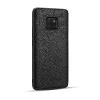 Voor Huawei Mate20 Pro Lychee graan cortex anti-Falling TPU mobiele telefoon shell beschermende case (zwart) - thumbnail