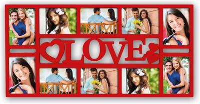 Zep fotolijst xb5055r reus red voor 10 foto&apos;s