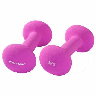 Tunturi Neopreen Dumbell 3 kg Purple