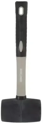 Rubber hamer 19 mm met glasfiber steel