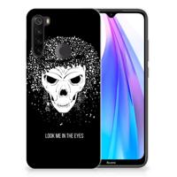 Silicone Back Case Xiaomi Redmi Note 8T Skull Hair - thumbnail