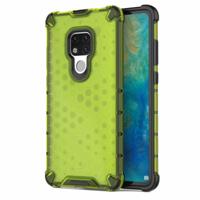 Honingraat schokbestendig PC + TPU Case voor Huawei mate 20 (groen) - thumbnail