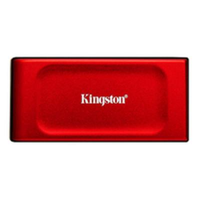 Kingston XS1000 1 TB Externe SSD harde schijf USB-C Rood SXS1000R/1000G