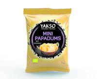 Yakso Mini papadums bio 75 Gram - thumbnail