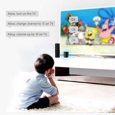 Broadlink Smart Home Hub, RM Mini3 slimme Wi-Fi universele infrarood afstandsbediening, één voor alles infrarood afstandsbediening – zwart