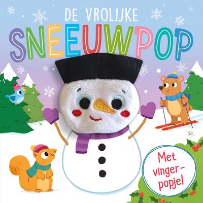 Rebo Publishers Vrolijke sneeuwpop - vingerpopboek