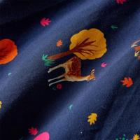 Kinderrokje dierenprint 92 marineblauw - thumbnail