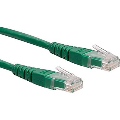ROLINE Patchkabel Cat.6 UTP (Class E), groen, 1 m