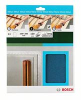 Bosch Accessoires Handschuurbladset | Metaal | 230X280 | mm | K120 | 4-delig - 2609256C42 - thumbnail