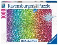 Ravensburger puzzel challenge glitter 1000 stukjes - thumbnail
