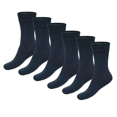 6-paar unisex sokken BEAU - Multipack bamboe sokken - Dames en heren - Voordeelverpakking - 46 - Blauw - 46 - 46 - 46 - 46 - 46 - 46 - 46