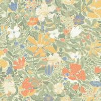 Dutch Wallcoverings Langtan - Midsommar Green - Groen - thumbnail