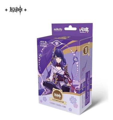 Genshin Impact Trading Card Game Series 03 Pre-Build Starter Deck 01 Raiden Shogun *Chinese Version*