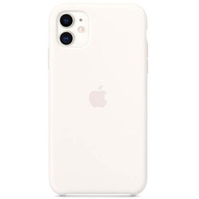 Apple silicone case iPhone 11 white