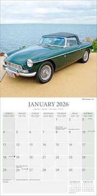 Mg Calendar 2026 Square Car Wall Calendar - 16 Month