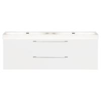 Badkamermeubelset Differnz Somero Met Keramiek Wastafel 120 cm Hoogglans Wit Differnz - thumbnail