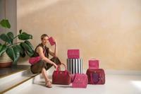 Pip Studio Frances Schoudertas Medium Streep Roze - thumbnail