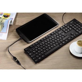 Hama USB 2.0 Adapter Cable Micro B-plug - A-socket Hama USB 2.0 Adapter Cable Micro B-plug - A-socket