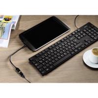 Hama USB 2.0 Adapter Cable Micro B-plug - A-socket - thumbnail