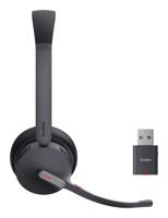 Yealink Yealink Headset WH64 Hybrid Dual UC On Ear headset Zwart - thumbnail