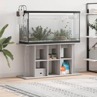 VidaXL Aquariumstandaard 120x40x60 cm bewerkt hout grijs sonoma - thumbnail