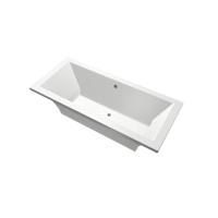 Ligbad Society 170X75X50 cm Glans Wit MegaBath - thumbnail