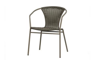WOOOD Tuinstoel 'Weston' Rattan, kleur Groen