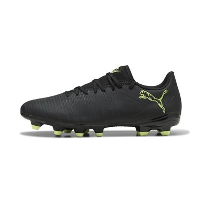 PUMA Future 8 Play Gras / Kunstgras Voetbalschoenen (MG) Zwart Donkergroen Lichtgroen