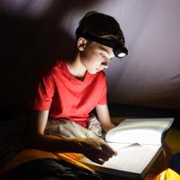 Ansmann HD200B Hoofdlamp LED werkt op batterijen 185 lm 15 h - thumbnail