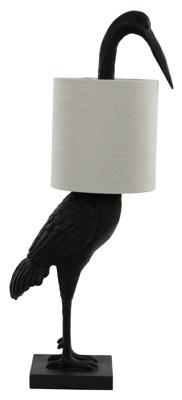 Tafellamp Birdy 77cm hoog zwart