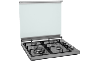 ETNA KGV558WRVS kookplaat Roestvrijstaal Aanrecht Gaskookplaat 4 zone(s) - thumbnail